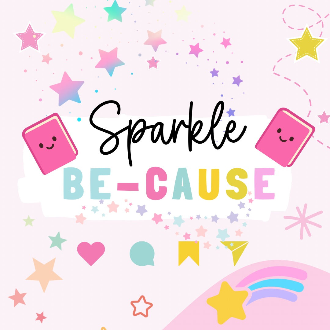 Sparkle Be-Cause Book Donation